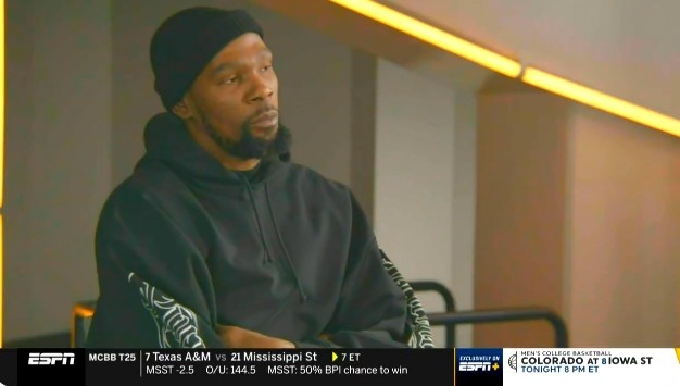  還打多久退役？KD：目前無法預測終點 可能會發(fā)生也可能不會