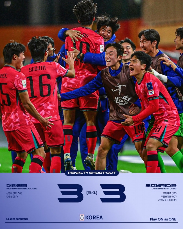  韓國(guó)U20門將：對(duì)撲點(diǎn)很有信心，訓(xùn)練中一度10次射門撲出8次