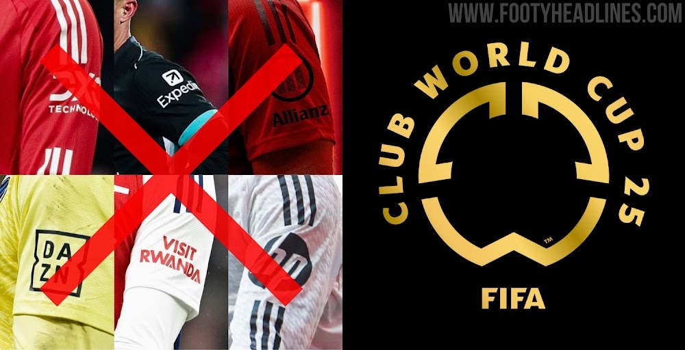 FIFA不允許世俱杯球隊有袖標(biāo)贊助，需貼上世俱杯徽標(biāo)