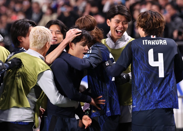  日本隊22名旅歐球員中15人來自五大聯(lián)賽，是22年3月出線時的兩倍
